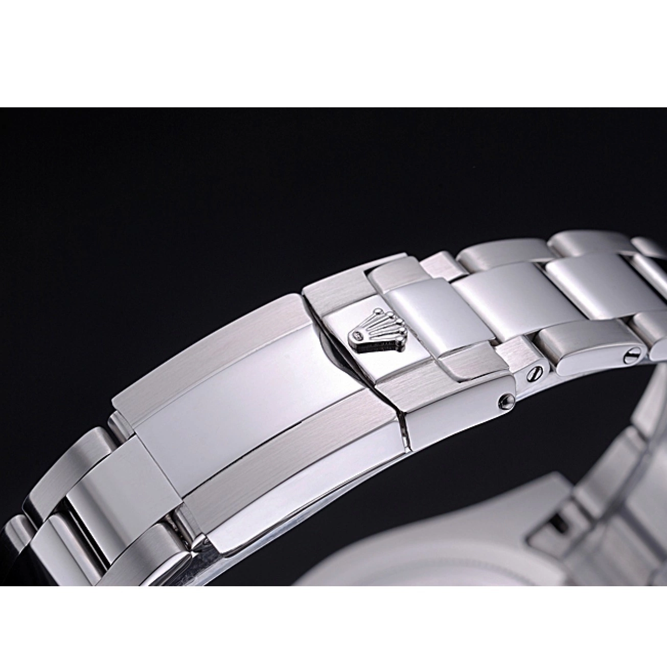 AAA Replica Watches Stainless Dial Bracelet Cosmograph Steel Rolex Black Daytona 622543 0604